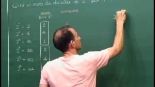 Aritmética  Aula 39  Qual o resto na divisão de 2⁵⁶ por 7 E por 11 [upl. by Aihsek]