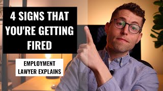 4 Signs That Youre About To Be Fired [upl. by Trilbee]