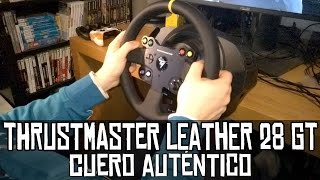 Thrustmaster Leather 28 GT  Primeras impresiones [upl. by Ernie]