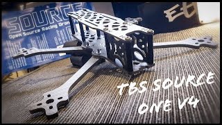 TBS Source One V4  How to assemble frame 🛠️ [upl. by Llerrehs]