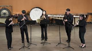 A Klughardt Wind Quintet in C major Op 79 Mov IV AdagioAllegro molto vivace｜木管五重奏 [upl. by Sena]