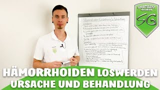 Hämorrhoiden Ursache und Behandlung [upl. by Ahsineg527]