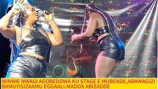 VIDEO WINNIE NWAGI BAMUGOBYE KU STAGE E MUBENDEMADOX ABIZADDE [upl. by Anrym552]