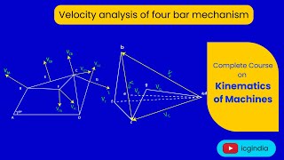 velocity analysis of four bar mechanism [upl. by Marquez811]