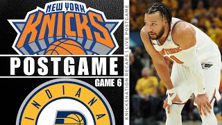 Knicks VS Pacers Game 6  Postgame Show [upl. by Rellia]