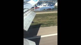 KLM Boeing 747 takeoff Sint Maarten [upl. by Kantos515]