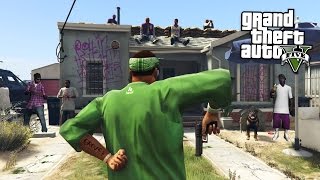 JOINING A GANG amp GANG WARS GTA 5 Mods [upl. by Peggi]