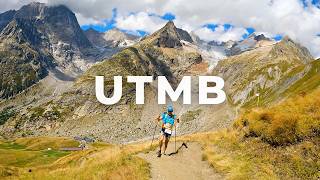 Racing the Ultra Trail du Mont Blanc  UTMB 2022 [upl. by Barron]