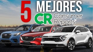 5 MEJORES SUV COMPACTAS para 2024 según CONSUMER REPORTS [upl. by Ennaehr]