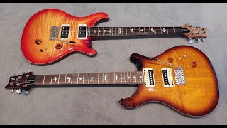 PRS Custom 24 Core vs SE comparison [upl. by Mw594]