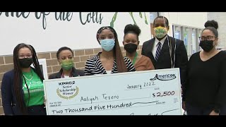 KPRC 2 Senior Scholarship Aaliyah Tezeno is the first winner of 2022 [upl. by Ulrich]