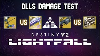 Leviathans Breath Vs Gjallarhorn Vs TwoTailed Fox  DLLS Damage Test  Destiny 2 Lightfall [upl. by Uchish]