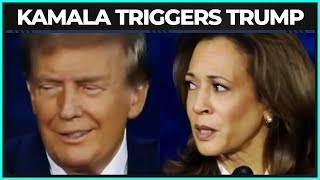 Trumps Debate Meltdown Triggered by GENIUS Level Kamala Attack [upl. by Charbonneau15]