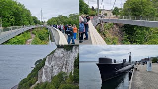 Rügen Tour 2023  Rügen Brücke  Skywalk Plattform Königsstuhl  Sassnitz  Ralswiek  Einblick  4K [upl. by Hepsoj862]