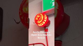 Apollo Fire Alarm  Discovery Open Area Sounder Beacon [upl. by Yatnuahc]