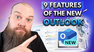 9 AMAZING Features of the New Outlook in Microsoft 365 [upl. by Aciraj448]