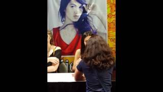 Elodie Yung quotELEKTRAquot signing at Tampa Bay Comic Con [upl. by Lunette325]