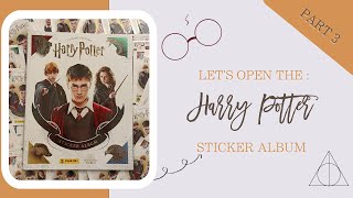 Harry Potter  Sticker Album Panini  Part 3 [upl. by Aihsilef884]