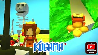 KoGaMa  PARKOUR DO ESQUELETO COM BLOCOS DE POISON KoGaMa [upl. by Manuel]