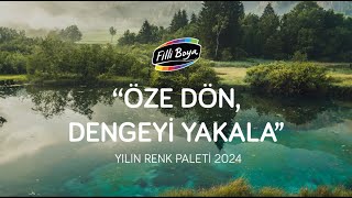 Filli Boya Yılın Renk Paletiyle 2024 Yılının Renklerini Keşfedin [upl. by Atsugua506]