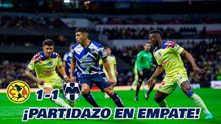 PARTIDAZO ENTRE AMÉRICA Y RAYADOS LIGA MX CLAUSURA 2024 JORNADA 5  EN ZONA FUT [upl. by Desdamonna]