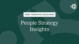 HR Business Partner Interview Questions People Strategy Insights [upl. by Nej]