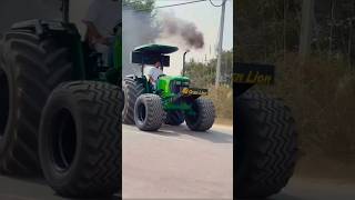 Nishu💔deswal John deer 🦌 vs🥵 mahindra thar drag 😱😍race [upl. by Eerac]