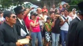 Danza tradicional Los Chapetones de Panchimalco El Salvador [upl. by Llednor509]