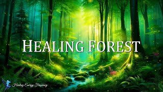 HEALING FOREST AMBIENCE  741Hz  432Hz  417Hz  Emotional Detox Deep Healing amp Transformation [upl. by Roxie]