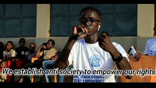 HER DIGNITY live performance By D Touray The Intellectual poet ✍️🇬🇲 Gambia [upl. by Hentrich]