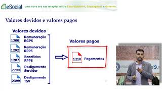 eSocial ponto a ponto Eventos periódicos  Diferenciação entre S1200 e S1210 [upl. by Nomahs813]