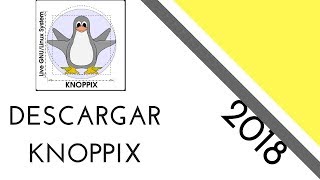 Descargar KNOPPIX linux 2018 [upl. by Inilahs]