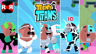 Teeny Titans  All Cyborgs VS The Hooded Hood  iOS  Android  Gameplay Video [upl. by Market]