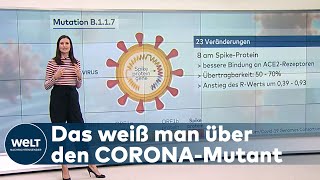 WELT HINTERGRUND CoronaB117Mutant  Das sind die neuesten Informationen zum Virus [upl. by Nosde]