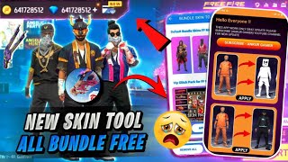 How To Use Remove New Skin Tools Pro App✓ Free Fire🔥 Don’t use  Free😱All Bundle amp GunSkin 2024 [upl. by Godfry]