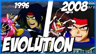 Evolution of SHINING FINGER 19952008  シャイニングフィンガー  SRW [upl. by Jobyna326]