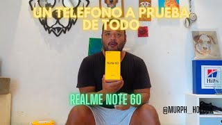 Un telefono muy barato y resistente a to  realme note 60 [upl. by Aienahs]