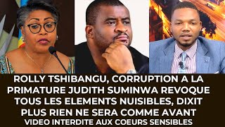 DELKAS  ROLLY TSHIBANGU CORRUPTION A LA PRIMATURE JSUMINWA REVOQUE TOUS LES ELEMENTS NUISIBLES [upl. by Yeblehs]