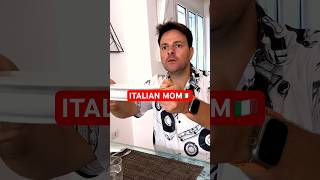 ITALIAN MOM 🇮🇹  Pasta🍝 comedy mom funny viralvideo [upl. by Gilus]