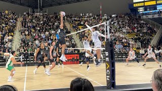 Hawaii Rank 1 vs Long Beach Rank 2 Mens College Volleyball 2024 [upl. by Ponce169]