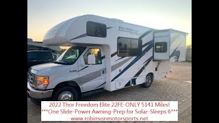 2022 Freedom Elite 22FE with 1 slide and only 5141 miles [upl. by Anitsud721]