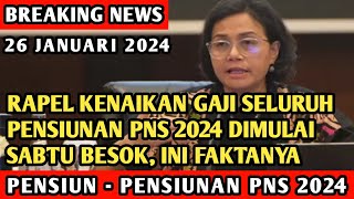 Gaji PNS Naik 8 Segini Besarannya di 2024 Tertinggi Bisa R p63 Juta [upl. by Eirojram483]