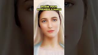 Confions le Mois de Novembre à la Vierge Marie  Prière quotidienne 🙏 shorts [upl. by Gamber]