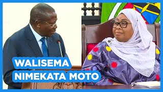 quotWALISEMA NIMEKATA MOTOquot  HIVI NDIVYO MAKAMU WA RAIS MPANGO ALIVYOHUTUBIA IKULU [upl. by Cila242]