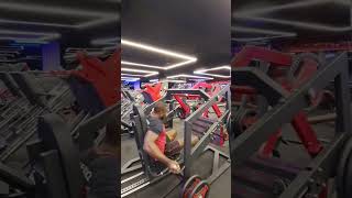 LEG PRESS HORIZONTAL ARTICULADO UNILATERAL academia musculacao bemestar pernas shortsvideo [upl. by Yasmeen]