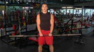 How to Do Upright Barbell Rows [upl. by Ardisi]