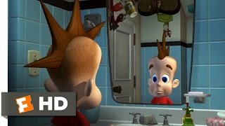 Jimmy Neutron Boy Genius 110 Movie CLIP  Getting Ready For School 2001 HD [upl. by Boffa]