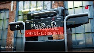 Gas2Coal 440 Hybridgrill CharBroil [upl. by Sible]