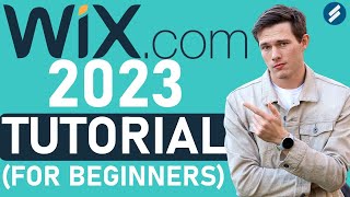 Wix Tutorial 2023Full Tutorial For Beginners  Create A Professional Website [upl. by Balch]