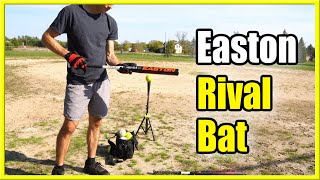 Easton Rival Slow Pitch Softball Bat Review 100 Aluminum Bat [upl. by Secnirp105]